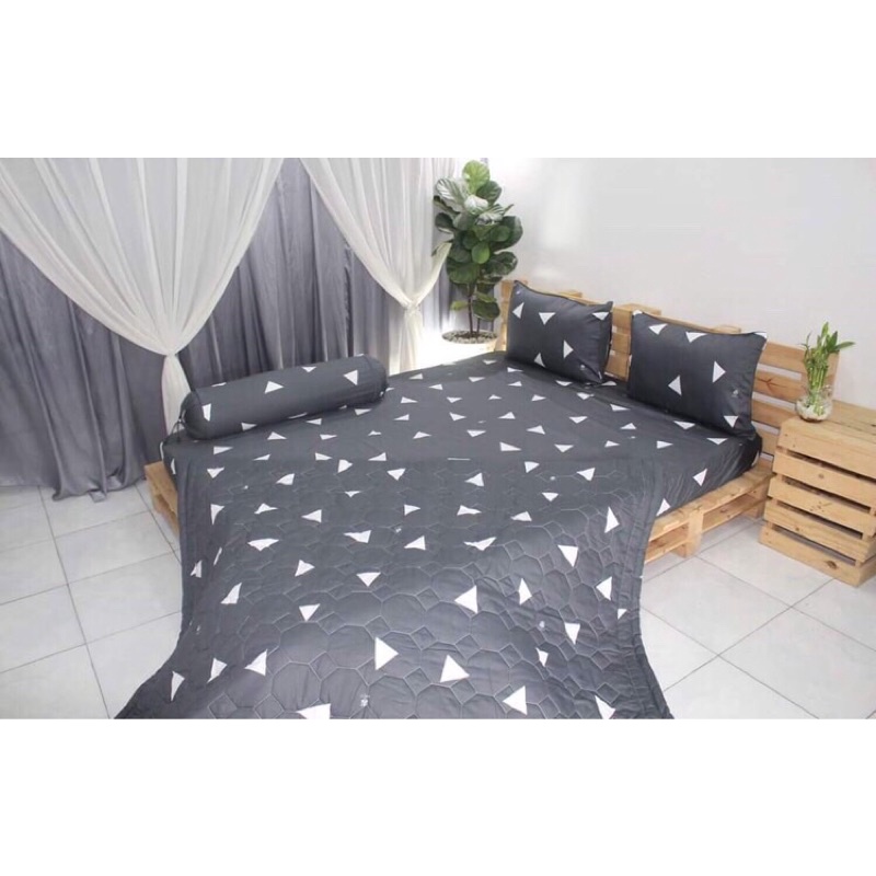 Drap Thắng Lợi size 1m8x2m nệm 3-17cm ga lẻ hoặc bộ ga gối 4 món Ib chọn thêm mẫu