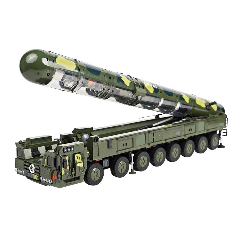 Đồ chơi lắp ráp Xe Tên lưa Xuyên lục địa DF-41 - Enlighten 23012 Xếp hình thông minh - Đồ chơi trí tuệ
