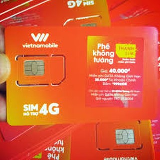 SIM 4G VIETNAMOBILE (COMBO GÓI 50 SIM)