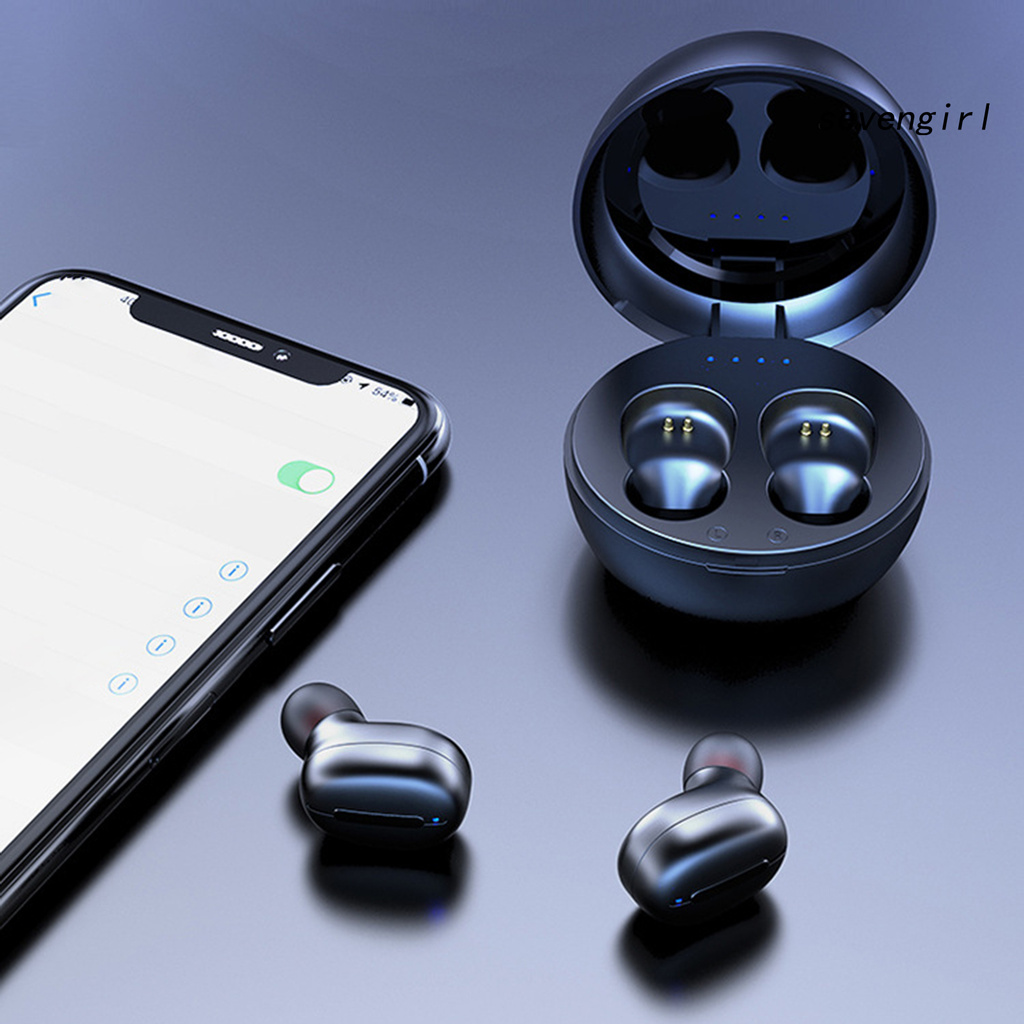 Tai Nghe Nhét Tai Sev-S8 Mini Tws Kết Nối Bluetooth 5.0 Chống Thấm Nước