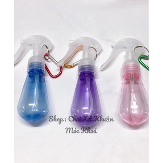 - bafree chai xịt khuẩn mini móc khoá 60ml , bình rỗng đựng cồn