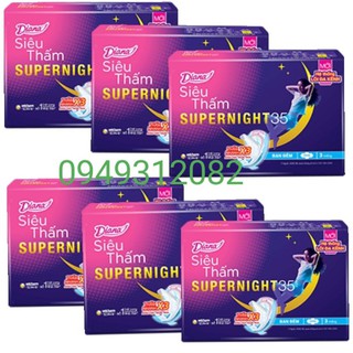 Combo 6 gói băng vệ sinh ban đêm 35cm