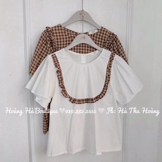 Áo tay lỡ phối bèo