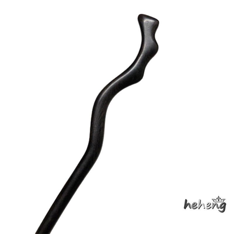 Trâm Cài Tóc Bằng Gỗ Mun Phong Cách Cổ Điển Cho Nữ