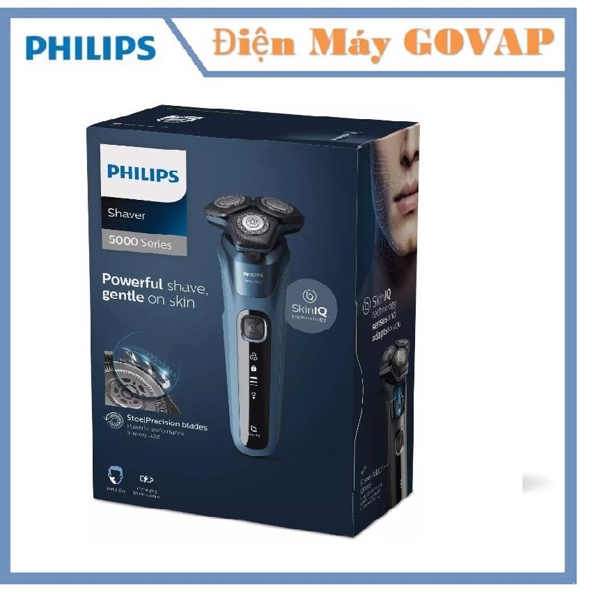 Máy Cạo Râu Khô Và Ướt Philips S5582/20 - Hàng Chính Hãng, Bảo Hành 24 Tháng