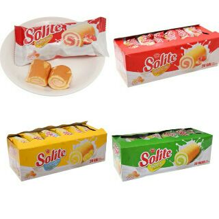 Bánh Solite cuộn Kinh Đô khay 360g × 20goi