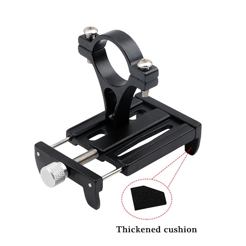 Giá đỡ điện thoại MOSOWORLD bằng nhôm gắn xe đạp tiện dụng