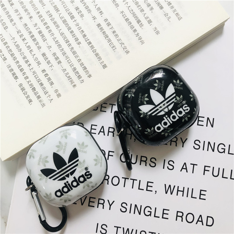 Samsung Galaxy Buds 2 / Buds Pro / Buds Live Ốp điện thoại TPU silicon mềm chống sốc có móc khóa cho hộp sạc tai nghe