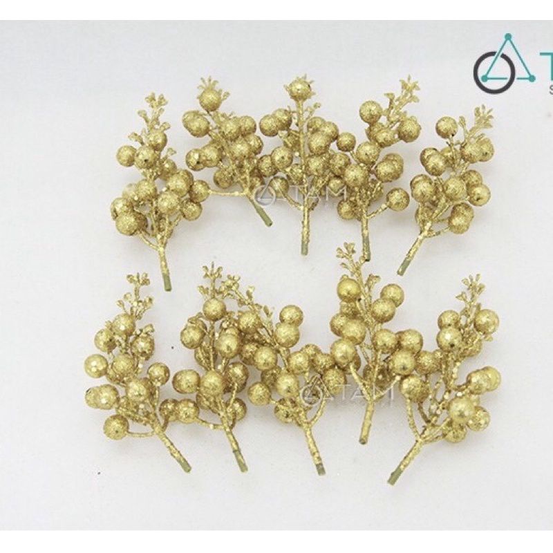 Sung nhũ trang trí cháp oản cháp bánh kẹo ngày tết
