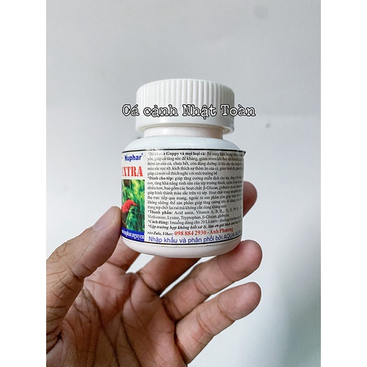 VITA EXTRA NUPHAR BỔ SUNG VITAMIN CHO CÁ CẢNH