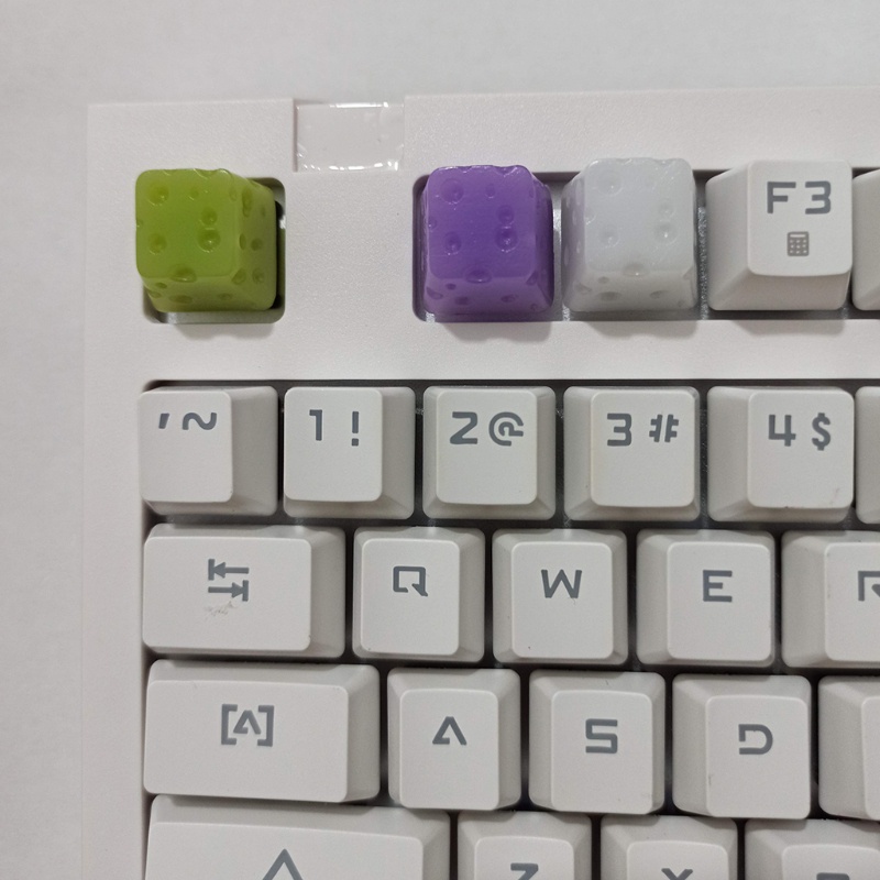 Nắp Đậy Phím OEM Bằng Nhựa Resin Trong Suốt Cho Bàn Phím Cơ