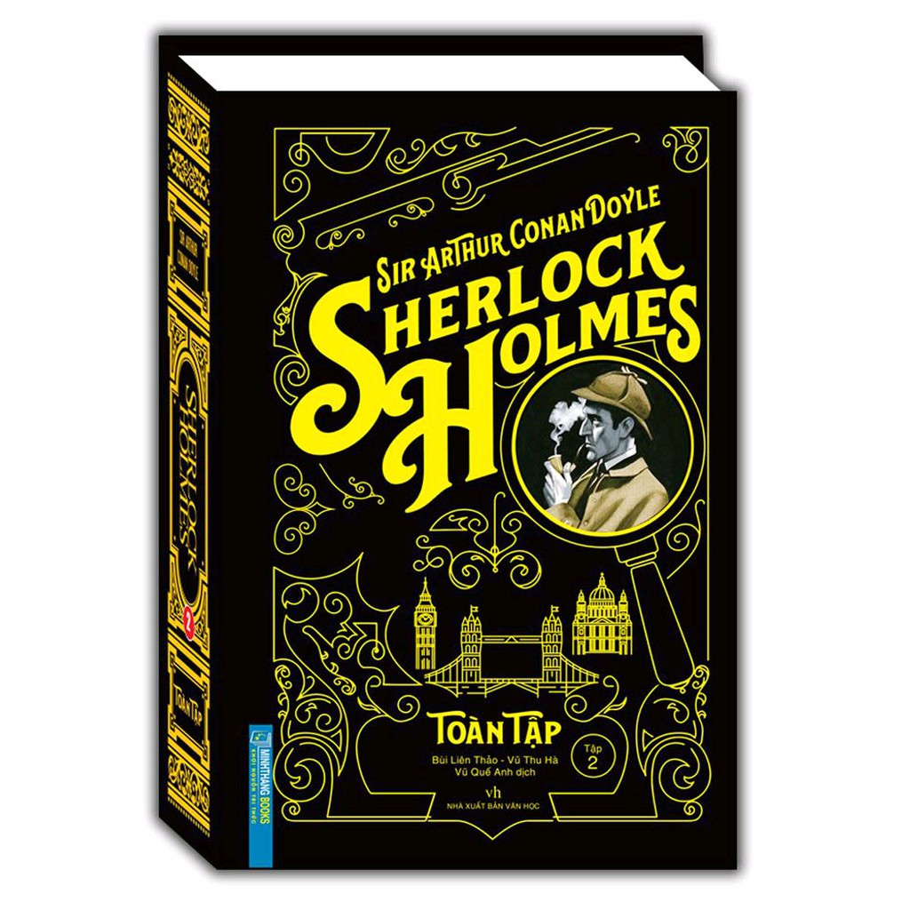 Sách Sherlock Holmes toàn tập - Tập 2 (bìa cứng)