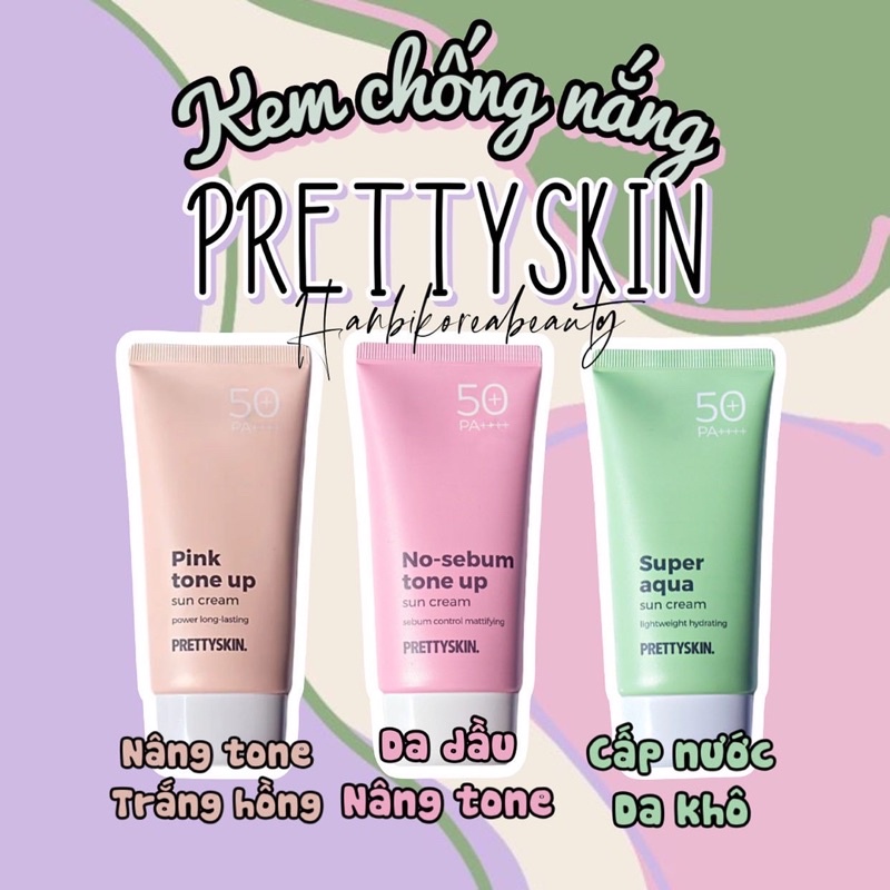 Kem chống nắng PRETTYSKIN