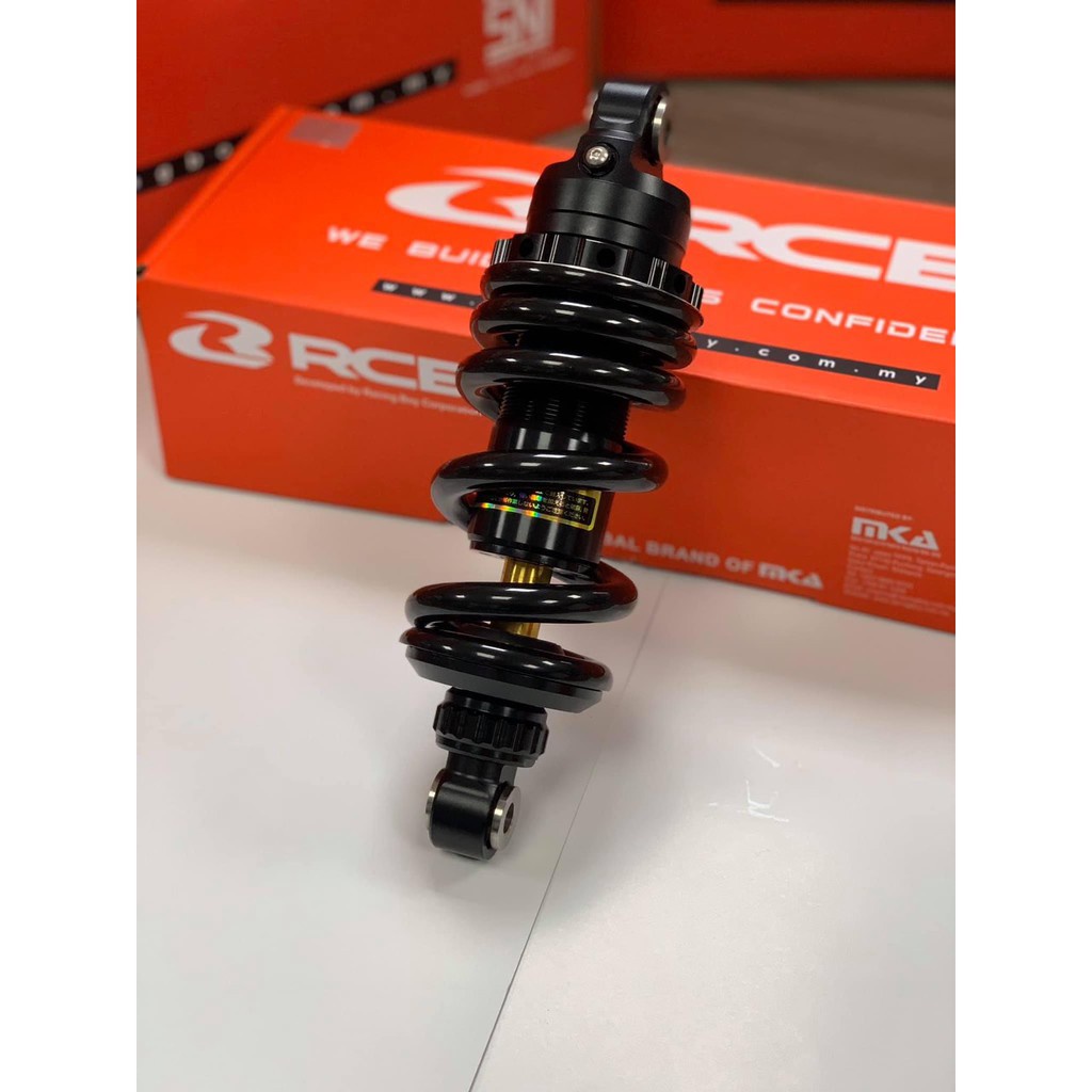 Phuộc sau RCB S2 gắn Exciter 135, 150 ,có tăng chỉnh , Ty Vàng chính hãng