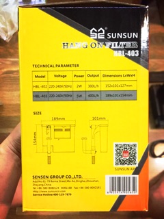 Lọc thác Sunsun HBL 403