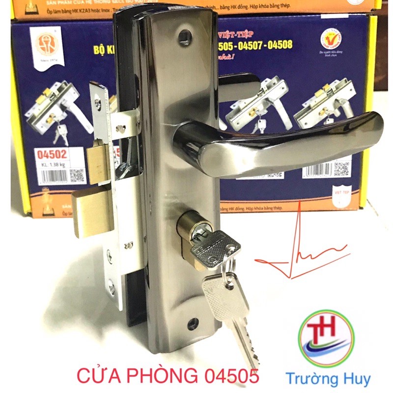 [chính hãng] Khoá cửa phòng Việt Tiệp - 04505 - Bảo hành 3 năm