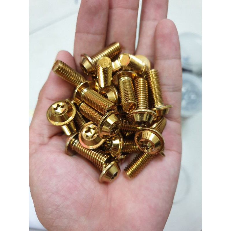 Ốc inox 304 đầu proti có 3 màu