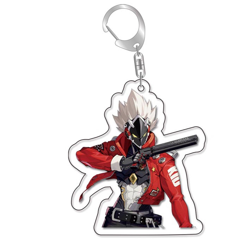 Móc Chìa Khóa Acrylic Hình Nhân Vật Game Zenless Zone Zero Geshin Va Chạm Mới 2022