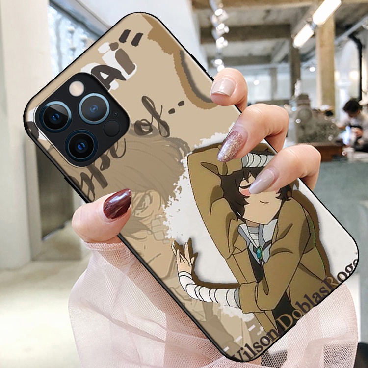 Ốp Điện Thoại Mềm Hình anime Bungou Stray Dogs Cho Samsung Galaxy A02s A03S A13 A33 A53 A73 Plus Lite JE45 Mới