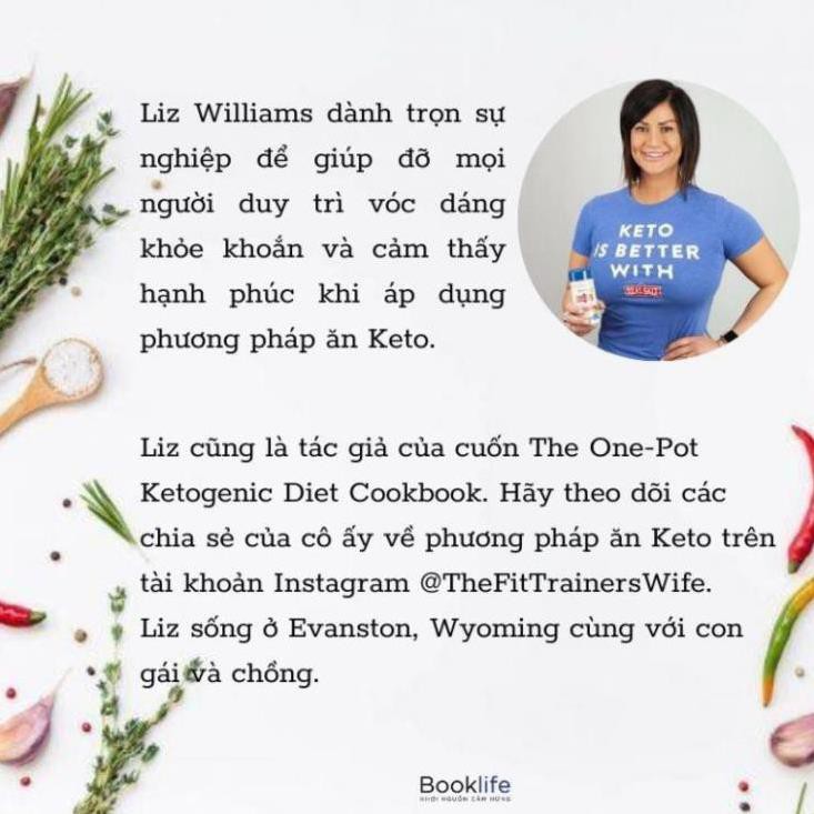 Sách Giảm Cân - Thực Đơn Keto Dành Cho Người Bận Rộn [1980 Books] | BigBuy360 - bigbuy360.vn