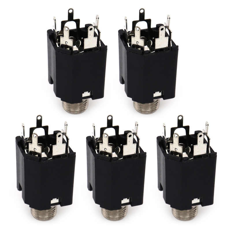 Ổ Cắm Micro 5 Chấu Thẳng Đứng PJ-612 Chuyên Dụng Chất Lượng Cao