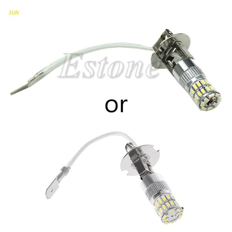 Đèn Led Sương Mù H3 36-led 3014 Smd 12-24v Ánh Sáng Trắng Cho Xe Hơi