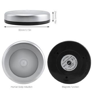 3 LED Push Touch Lamp Kitchen Cabinet Closet Night Wall Light