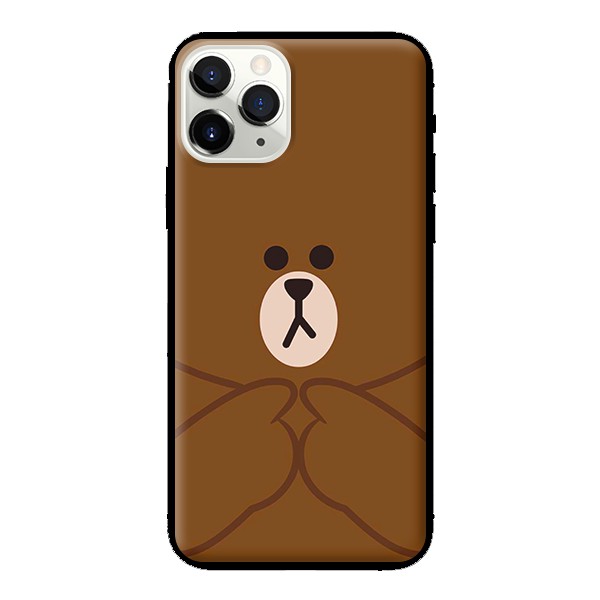 Ốp Lưng Iphone 11 - 11 Pro - 11 Pro Max - Gấu Line