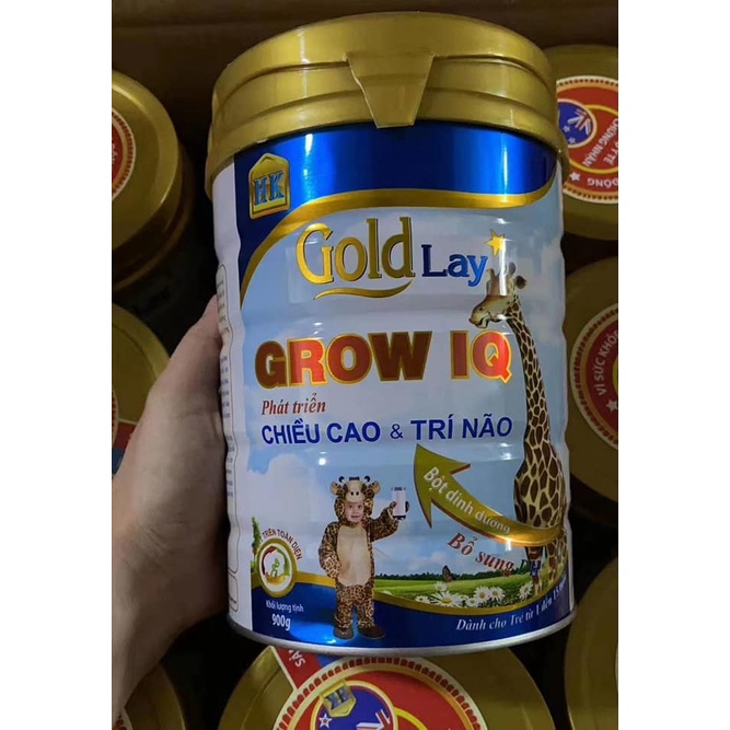 Sữa Goldlay phát triển chiều cao, trí não cho trẻ 1-15 tuổi 900g