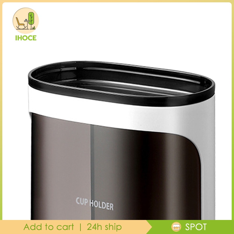 Hộp Đựng Cốc Giấy Dùng Một Lần Bằng Nhựa Gắn Tường Tiện Lợi