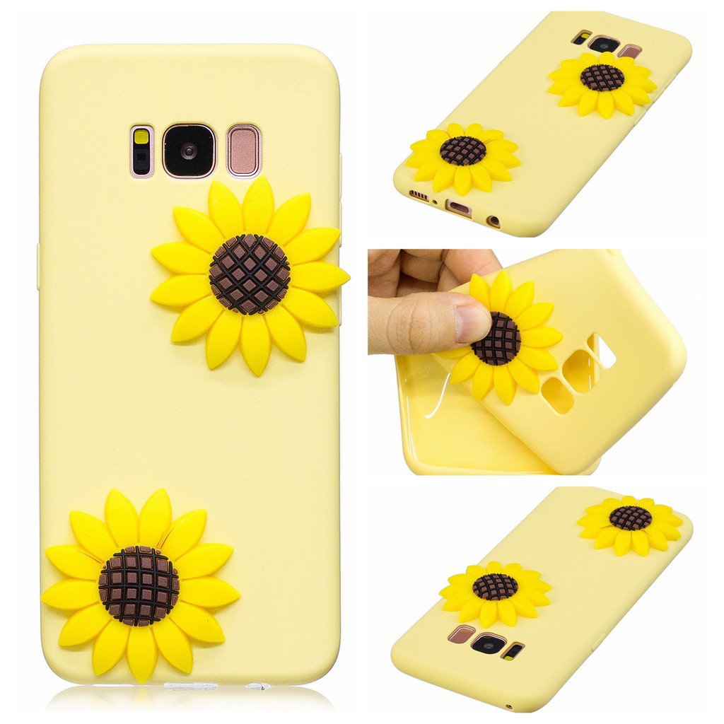 Ốp lưng silicon họa tiết hoạt hình đáng yêu cho Samsung S8 S8 Plus | BigBuy360 - bigbuy360.vn