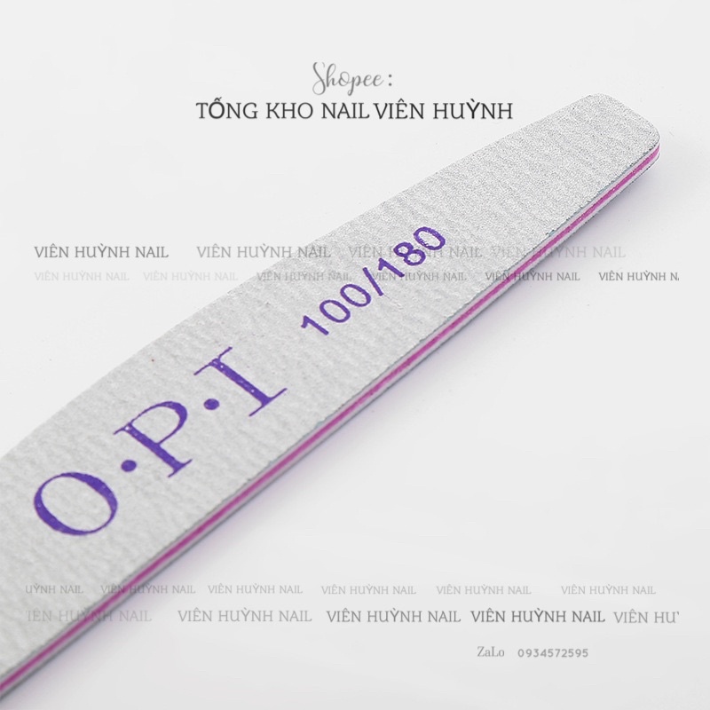 Dũa móng tay opi loại dày 100/180