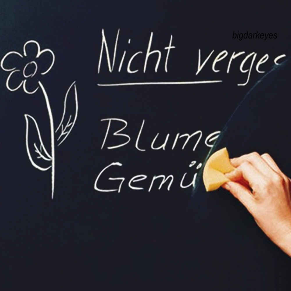 Decal dán tường Dạng Bảng Đen Bằng Nhựa PVC Chống Thấm Nước Tiện Dụng
