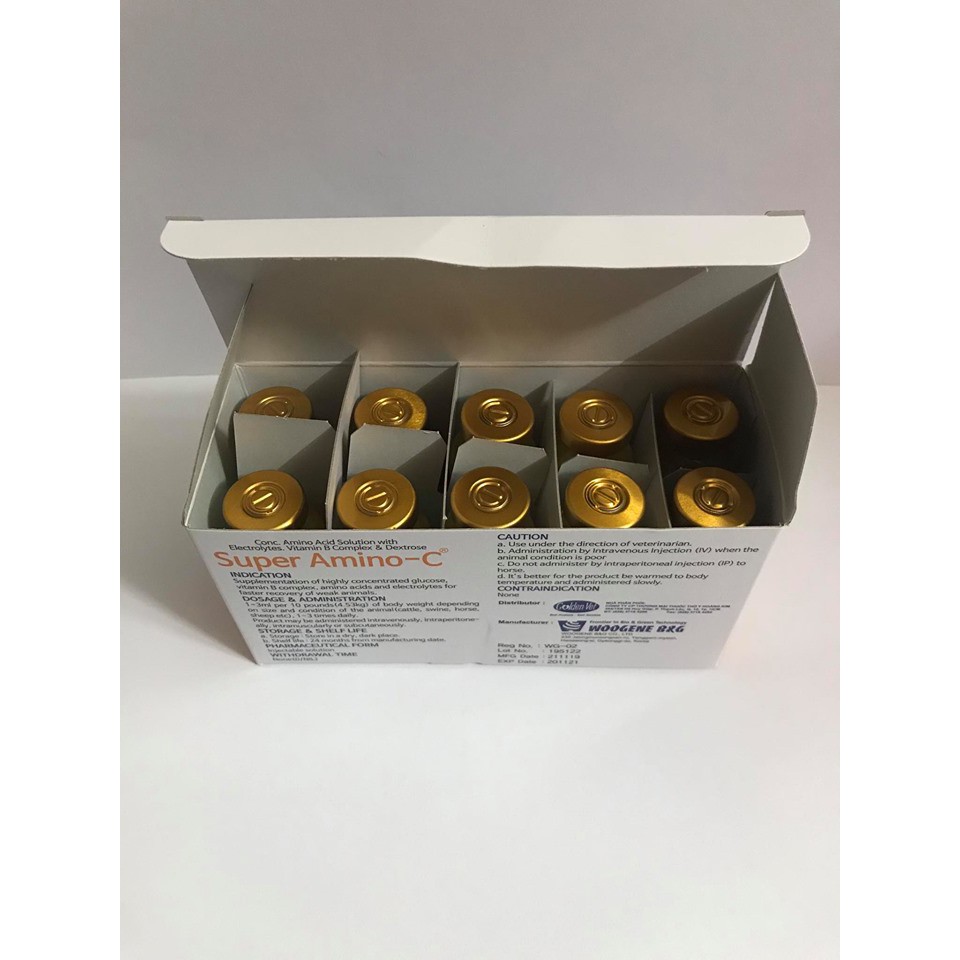 Combo 2 Chai SUPERAMINO-C Cho Gà - 2 Chai x 20ml