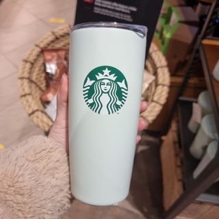 Bình Starbucks Xanh Mint Translucent New Core Golden Collection