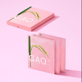 (Set 3 miếng) Mặt nạ Gạo Tinh Khiết M.O.I