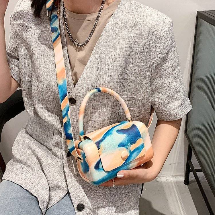 Túi đeo chéo mini dáng vuông thời trang mùa hè dành cho nữ
