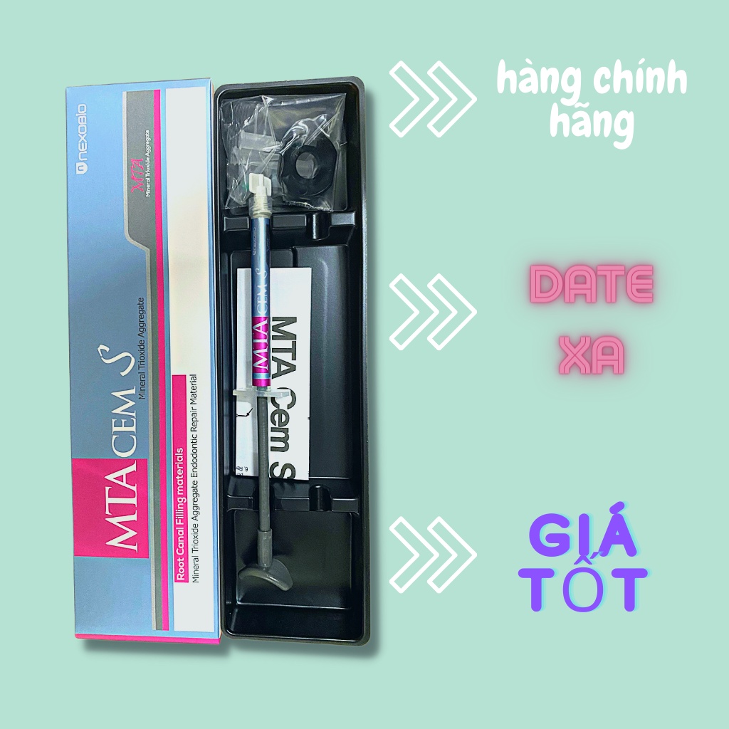 Trám bít ống tủy MTA CEM'S sản suất tại Hàn Quốc ,trọng lượng 2,2g