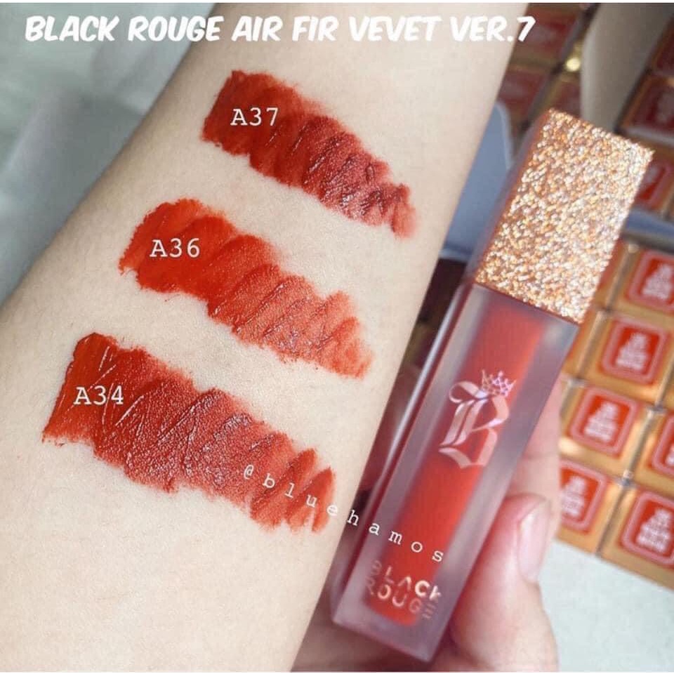 Son mẫu mới A37 A36 A35 A34 A33 nắp nhũ vàng