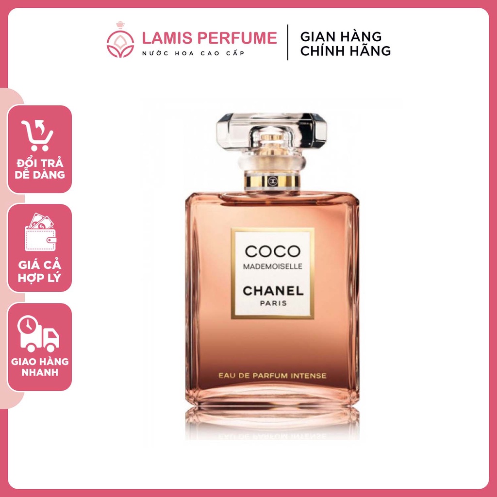 Nước hoa Chanel Coco Mademoiselle Eau De Parfum Intense cho nữ dung tích 100ml lưu hương bền lâu nữ tính đầy thu hút