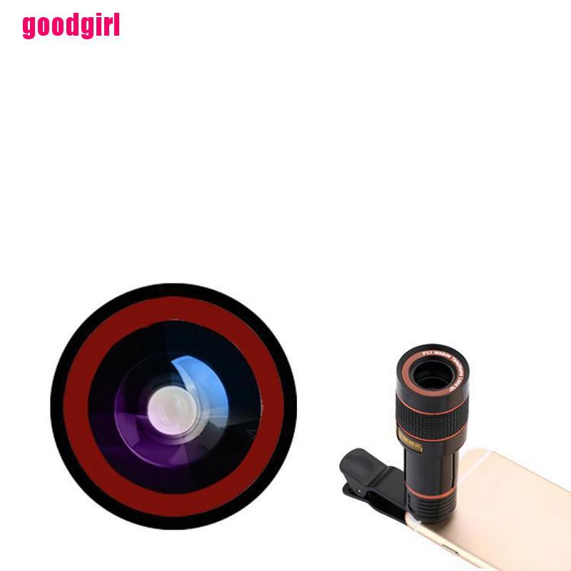 Good 12X Zoom Phone Camera Lens Universal Clip Outdoor Cell Phone Telescope Camera