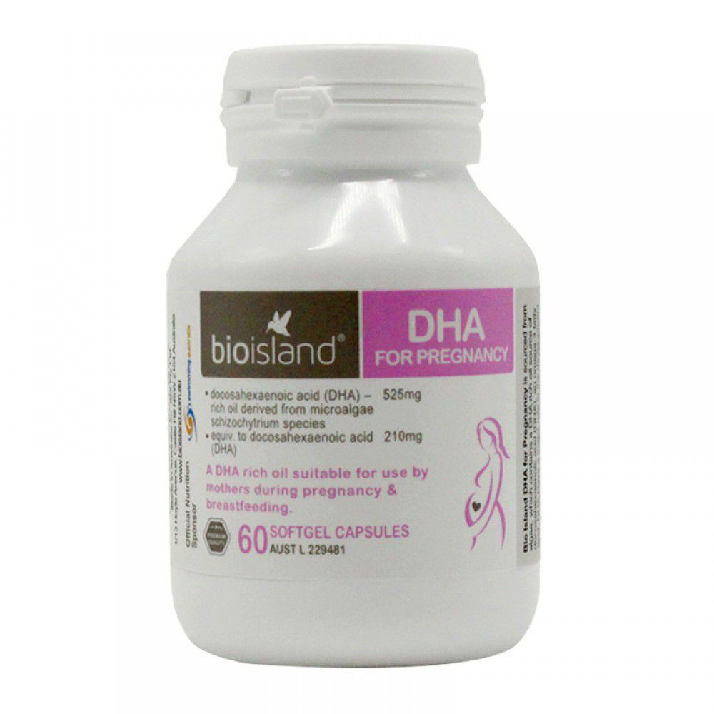 DHA Bioisland cho bà bầu 60 viên