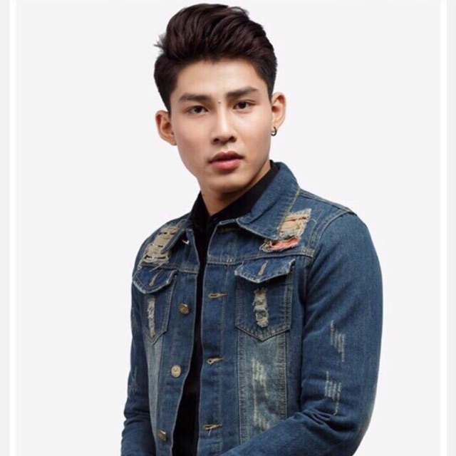 Áo khoác jeans thời trang nam