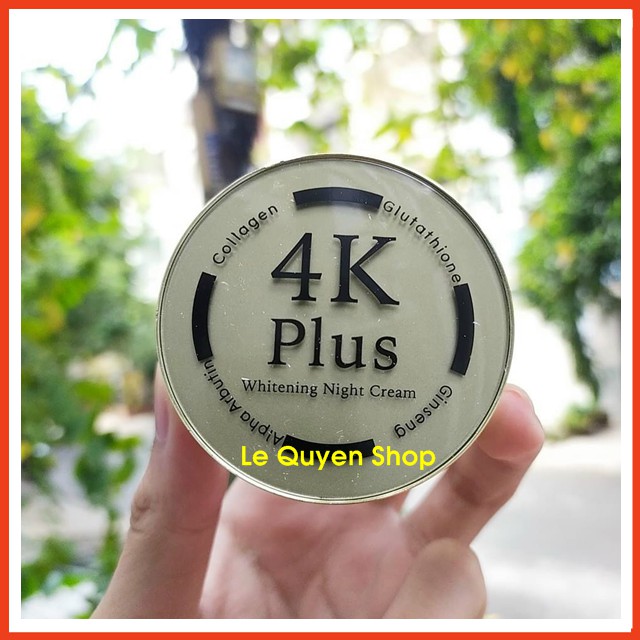 Kem Dưỡng Trắng Da 4K Plus 5X Whitening Night Cream Thái Lan 20gr