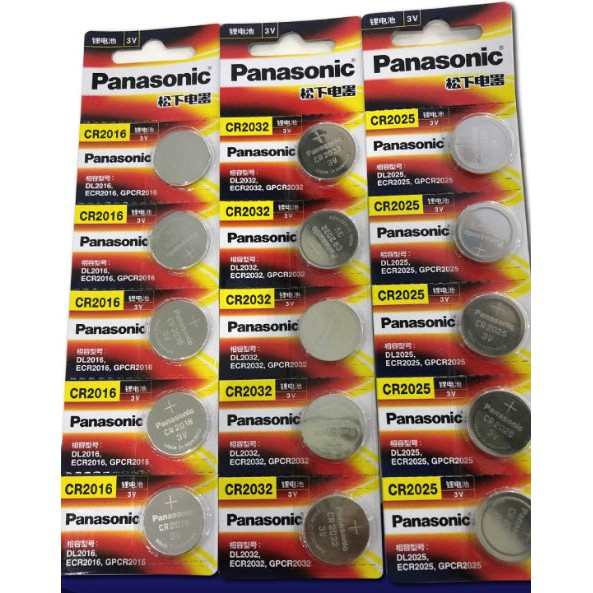 [HCM] Pin Panasonic CR2032 - CR2025 - CR2016 - 23A/12V