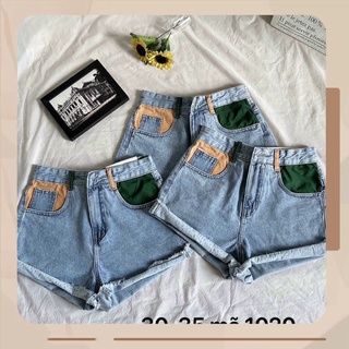 Quần Jean Short Túi Màu Size To (60-85kg)