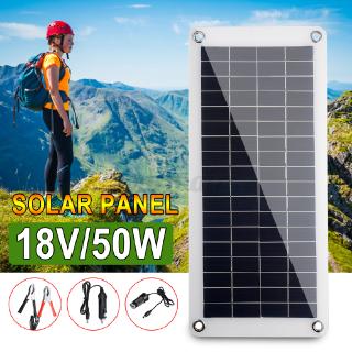 Tấm Sạc Pin Năng Lượng Mặt Trời 50w 18v
