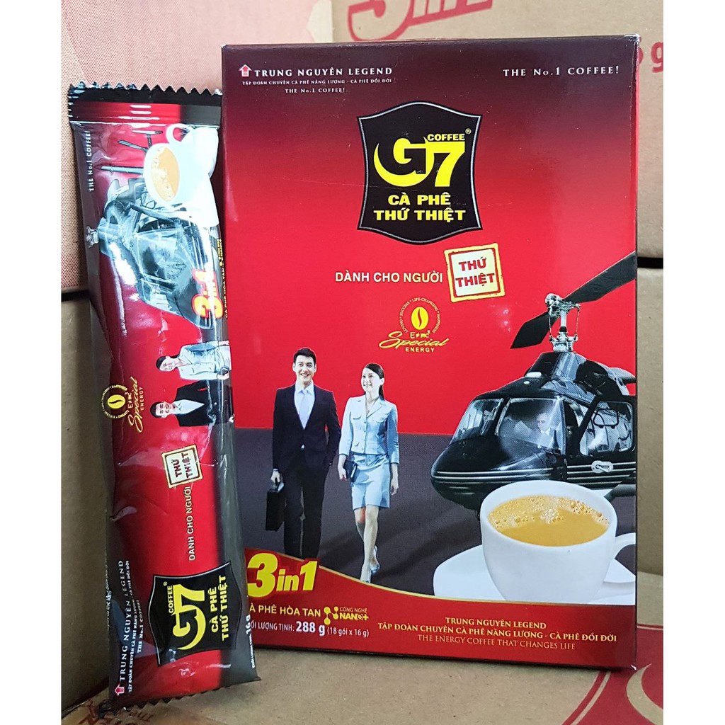 (Date mới) Cafe G7 - cà phê trung nguyên - cà phê G7