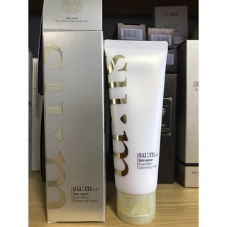 Sữa rửa mặt Su:m37 dạng kem ẩm mịn Skin saver  Effect Pure Cleansing Foam 120ml