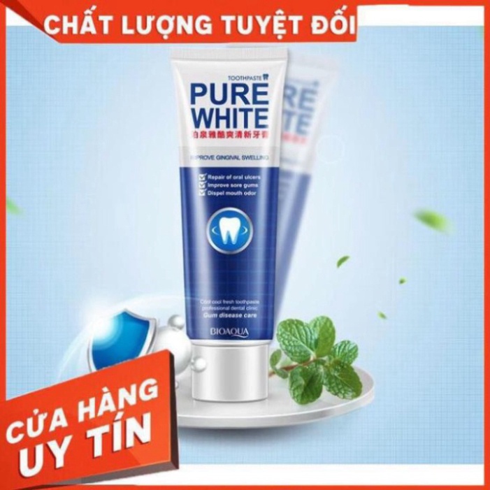 Kem Đánh Răng Bạc Hà Chống Viêm Nướu giúp làm sach sâu Bioaqua Nội Địa Trung BKDR1D5